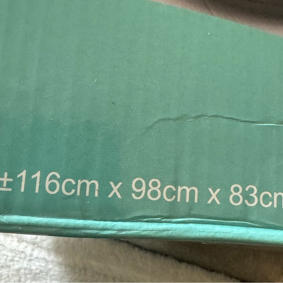 Blow up chair with footstool see pics for measurements,  brand new -  NWT - Picture 2 of 5